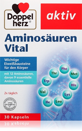 Doppelherz Aktiv Aminosäuren Vital Kapseln für die Muskelregeneration