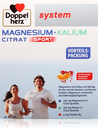 Doppelherz system Magnesium+Kalium Säckchen trägt zur normalen Funktion des Nervensystems bei