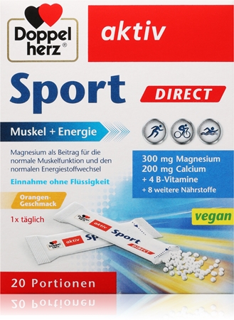 Doppelherz Aktiv Sport Säckchen für die Muskelregeneration