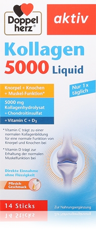 Doppelherz Aktiv Kollagen 5000 Liquid flüssiges Kollagen zur Unterstützung der Gesundheit des Bewegungsapparats