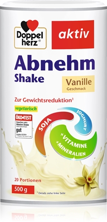 Doppelherz Weigh Loss Shake Mischung zur Zubereitung von Cocktails zur Unterstützung der Gewichtsabnahme