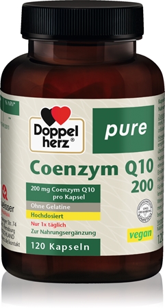 Doppelherz pure Coenzym Q10 200 mg Kapseln mit antioxidativer Wirkung