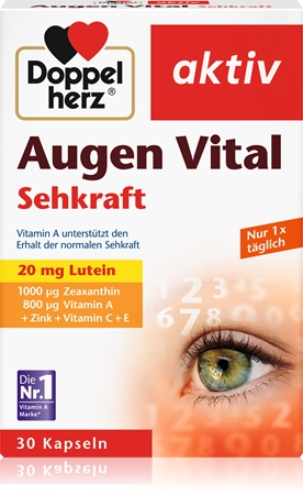 Doppelherz Eye Vitality Kapseln zur Förderung der Augengesundheit