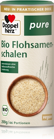 Doppelherz Pure Flohsamenschalen BIO Ballaststoffe