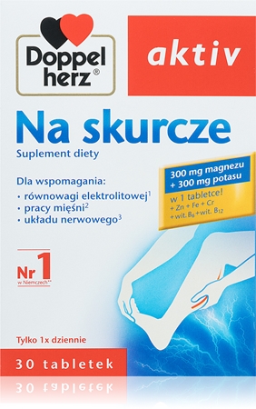Doppelherz Active Na skurcze tabletki dla wsparcia układu nerwowego