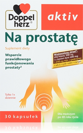 Doppelherz active Na prostatę kapsułki przy problemach z prostatą