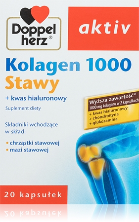 Doppelherz Active Kolagen 1000 Stawy kapsułki do odżywienia stawów i chrząstek
