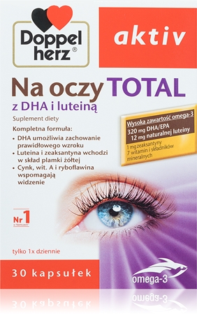 Doppelherz Active Na oczy Total kapsułki dla zdrowych oczu