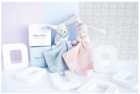 Doudou Gift Set Blue Rabbit confezione regalo per neonati