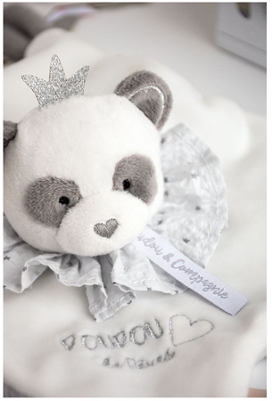 Doudou Gift Set Cuddle Cloth doudou para bebé lactante