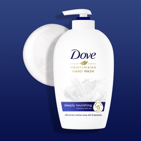 Dove Deeply Nourishing tekuté mydlo s pumpičkou