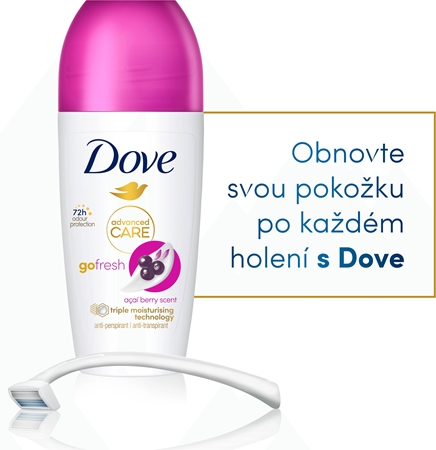 Dove Advanced Care Go Fresh antiperspirant roll-on 48h