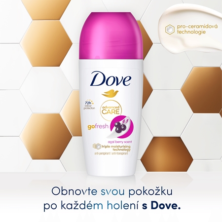 Dove Advanced Care Go Fresh antiperspirant roll-on 48h