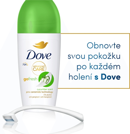 Dove Advanced Care Go Fresh Cucumber & Green Tea antiperspirant roll-on