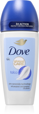 Dove Advanced Care Talco рол-он