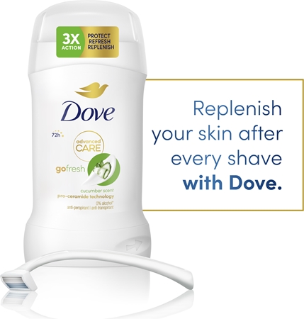 Dove Advanced Care Go Fresh anti-transpirant solide pour femme
