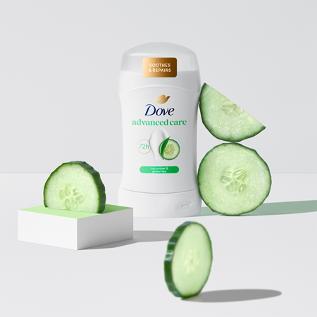 Dove Advanced Care Cucumber & Green Tea Antiperspirant Stick
