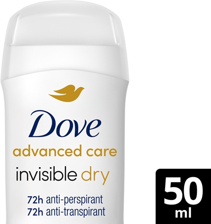 Dove Advanced Care Invisible Dry tuhý antiperspirant