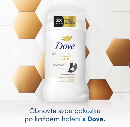 Dove Advanced Care Invisible Dry tuhý antiperspirant