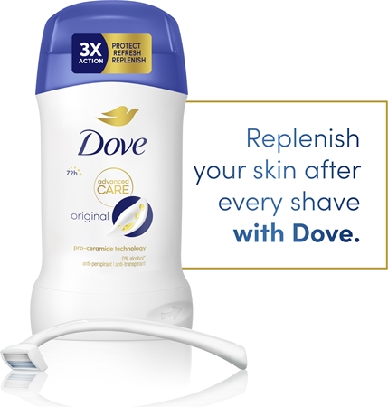 Dove Advanced Care Original твердий антиперспірант