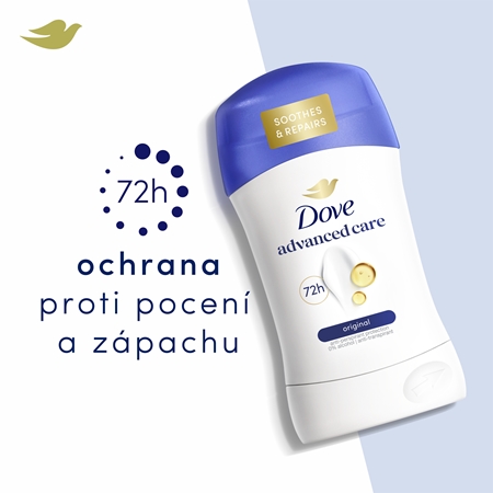 Dove Advanced Care Original tuhý antiperspirant