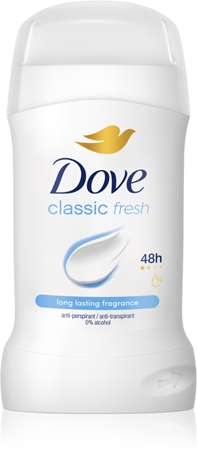 Dove Classic Fresh твердий антиперспірант