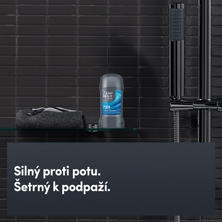 Dove Men+Care Clean Comfort tuhý antiperspirant
