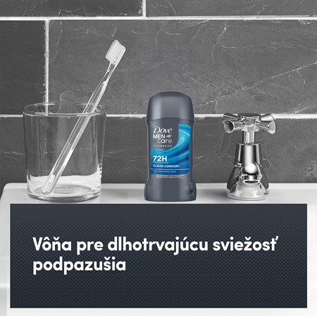 Dove Men+Care Clean Comfort tuhý antiperspitant