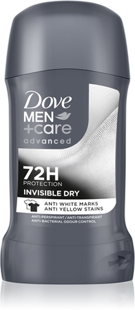 Dove Men+Care Invisble Dry tuhý antiperspirant proti bílým skvrnám