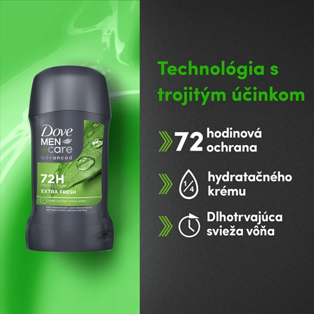 Dove Men+Care Extra Fresh tuhý antiperspitant