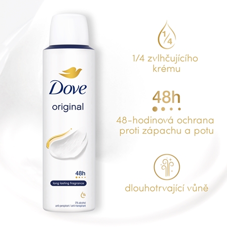 Dove Original deodorační antiperspirant ve spreji 48h