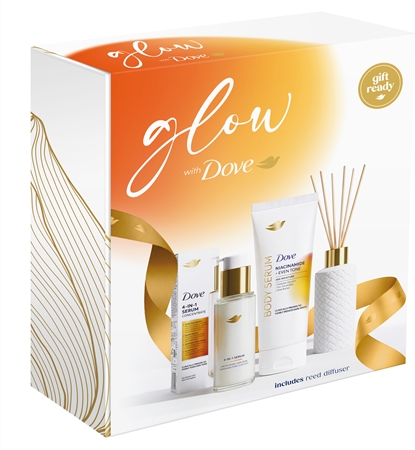 Dove Glow darčeková sada pre ženy