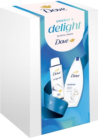 Dove Unwrap & Delight gift set for women