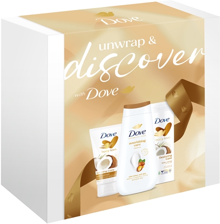 Dove Unwrap & Discover Geschenkset für Damen