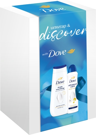 Dove Unwrap & Discover lahjasetti miehille
