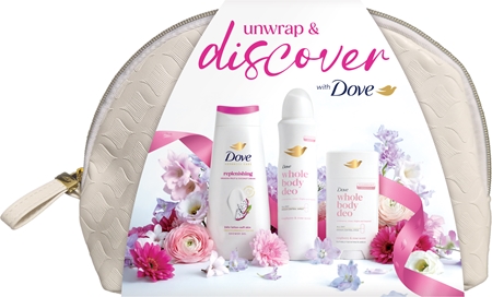 Dove Unwrap & Discover darčeková sada pre ženy