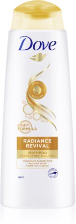 Dove Nutritive Solutions Radiance Revival Shampoo für Glanz auf trockenem und brüchigem Haar