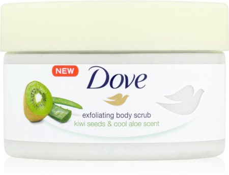 Dove Exfoliating Body Scrub Kiwi Seeds & Cool Aloe Exfoliant corporal calmant