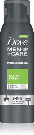Dove Men+Care Extra Fresh Duschschaum 3in1