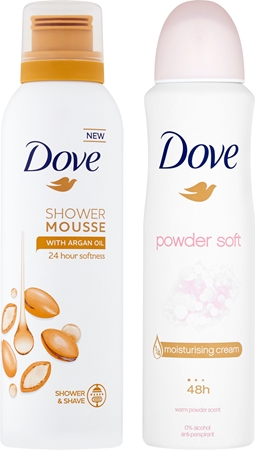 Dove Powder Soft косметичний набір I. для жінок