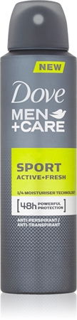 Dove Men+Care Sport Active+Fresh Antiperspirant Spray för män