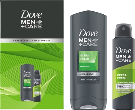 Dove Men+Care Extra Fresh Geschenkset (für Körper und Gesicht)