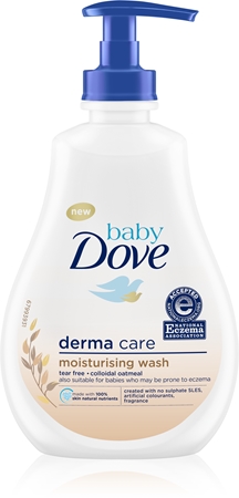 Dove Baby Derma Care feuchtigkeitsspendendes Reinigungsgel für Kinder
