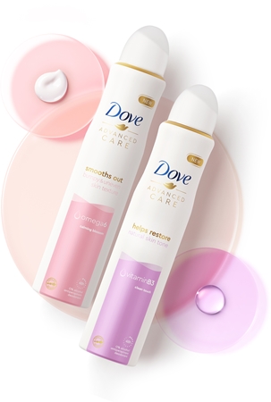Dove Advanced Care spray anti-transpirant
