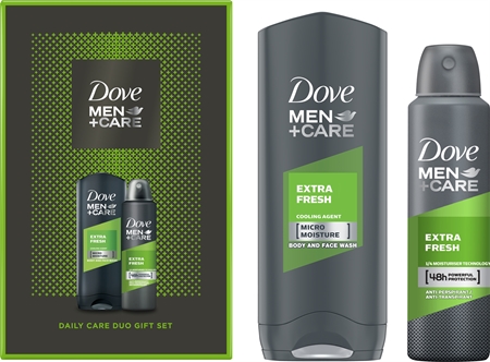 Dove Men+Care Extra Fresh подаръчен комплект (за мъже)