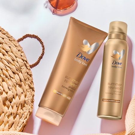 Dove Summer Revived itseruskettava vaahto