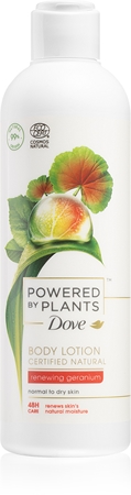 Dove Powered by Plants Geranium lait corporel traitant