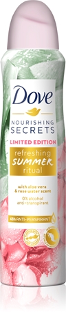 Dove Nourishing Secrets Limited Edition Refreshing Summer Ritual antitranspirante en spray 48h