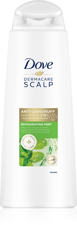Dove DermaCare Scalp Invigorating Mint освежаващ шампоан против пърхот