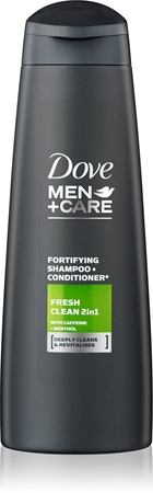 Dove Men+Care Fresh Clean champô e condicionador 2 em 1 para homens